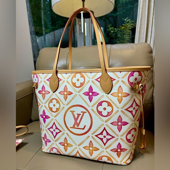 Sold ❌Louis Vuitton By the Pool Neverfull MM - Picture 2 of 9